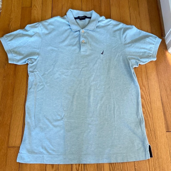 Nautica NWOT 2 Button Shortsleeved Polo Shirt - Picture 2 of 12